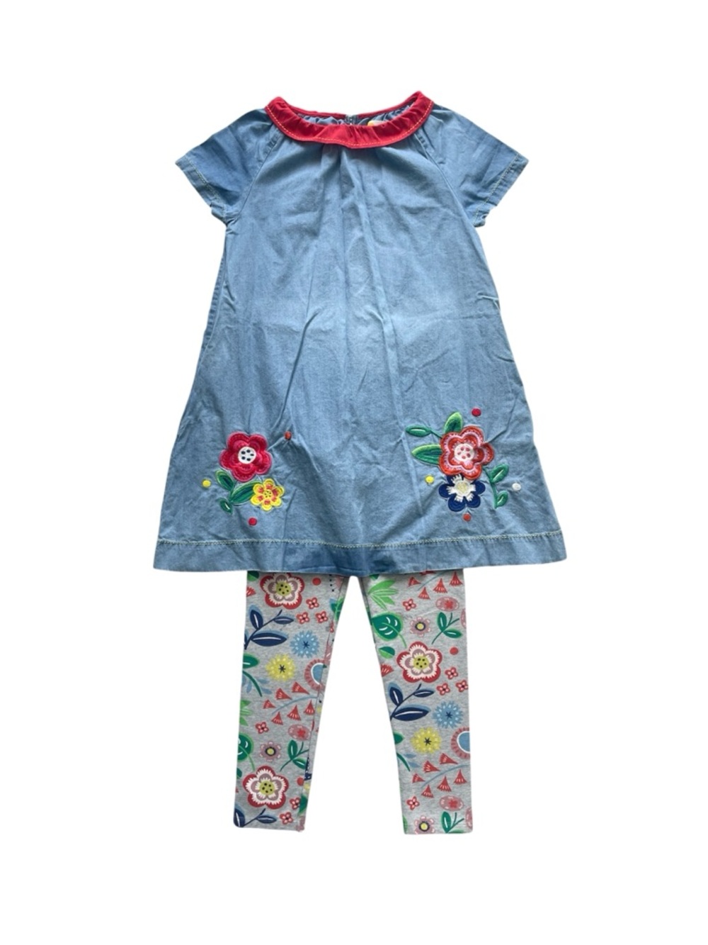 Mini Boden dress & leggings